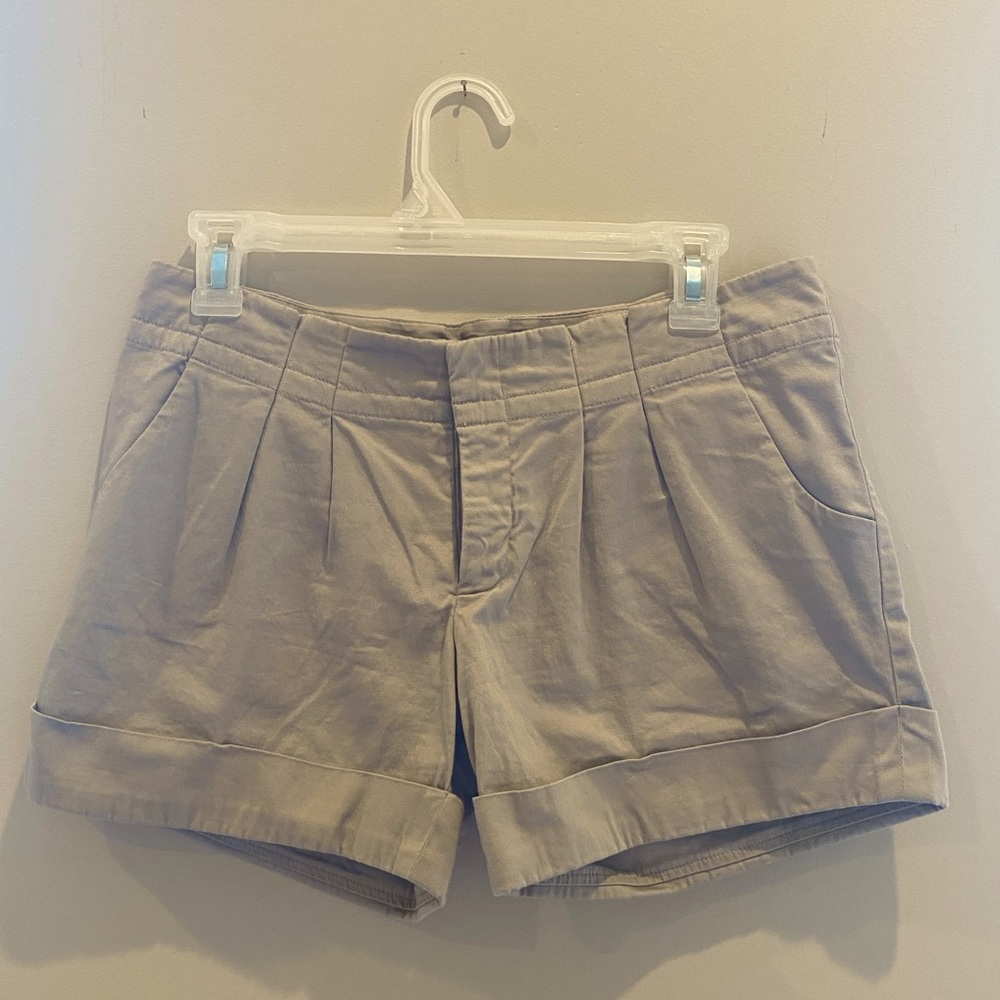 Mossimo Pleated Khaki Shorts - Size 4